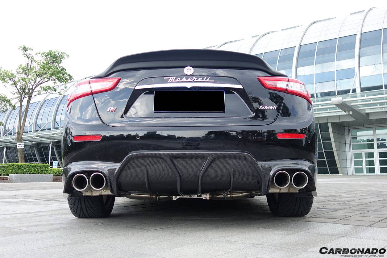 Carbonado 2014-2017 Maserati Ghibli EPC Style Trunk Spoiler