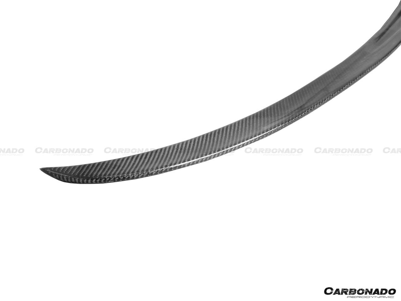 Alerón de maletero estilo W para Maserati Ghibli S Q4 M157 Carbonado 2014-2021
