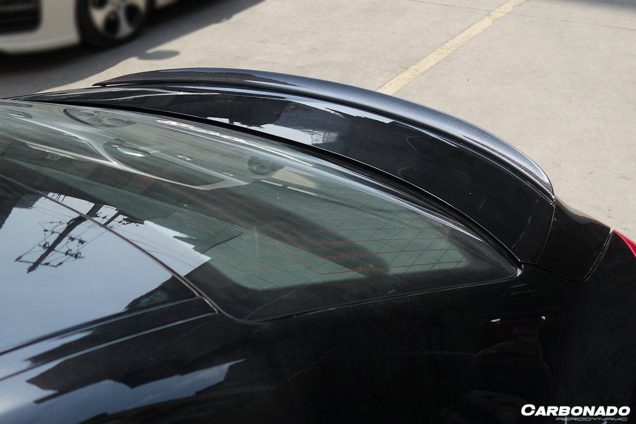 Alerón de maletero estilo W para Maserati Ghibli S Q4 M157 Carbonado 2014-2021