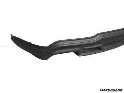 Carbonado 2014-2017 Maserati Ghibli S Q4 M157 W Style Rear Lip Diffuser with Exhaust Tips