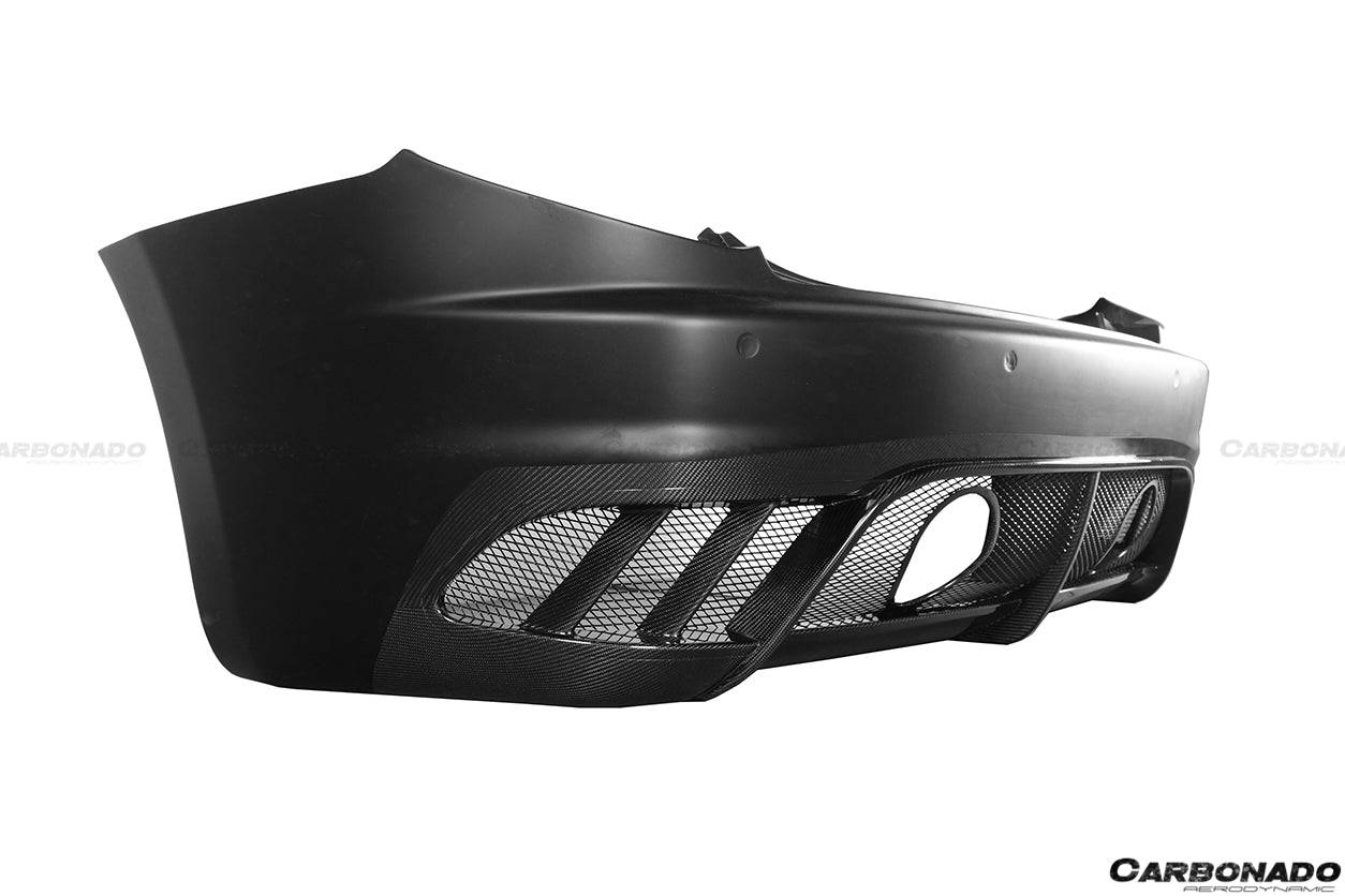 Carbonado 2008-2018 Maserati GranTurismo DC Style Rear Bumper