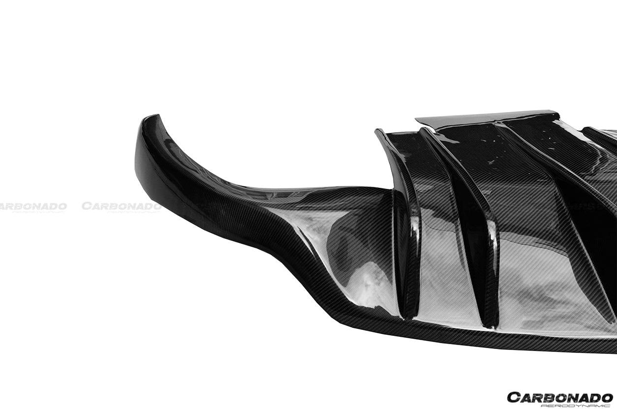 Carbonado 2008-2011 Maserati GranTurismo DC Style Rear Lip