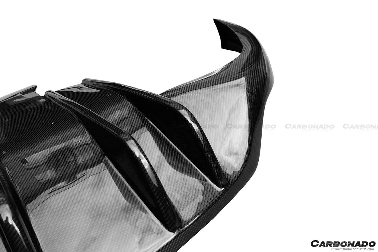 Carbonado 2008-2011 Maserati GranTurismo DC Style Rear Lip