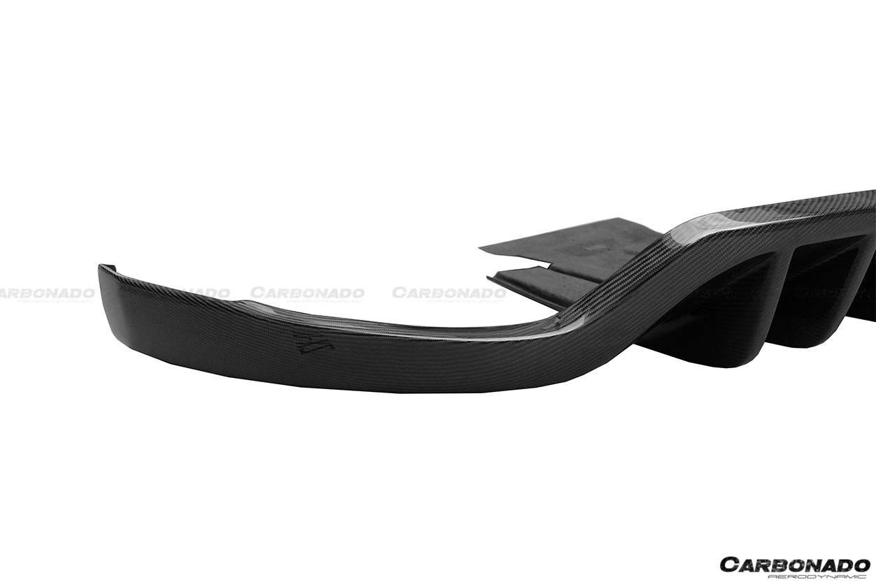 Carbonado 2008-2011 Maserati GranTurismo DC Style Rear Lip