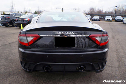 Carbonado 2008-2011 Maserati GranTurismo DC Style Rear Lip