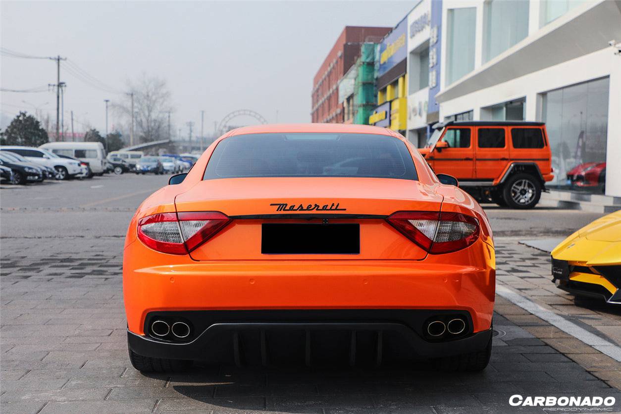 Carbonado 2008-2011 Maserati GranTurismo DC Style Rear Lip