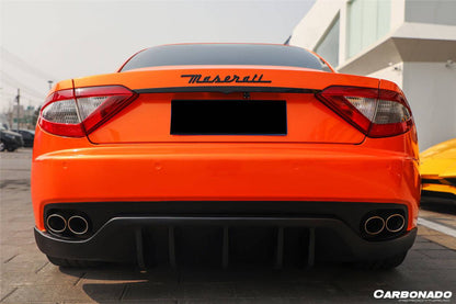 Carbonado 2008-2011 Maserati GranTurismo DC Style Rear Lip