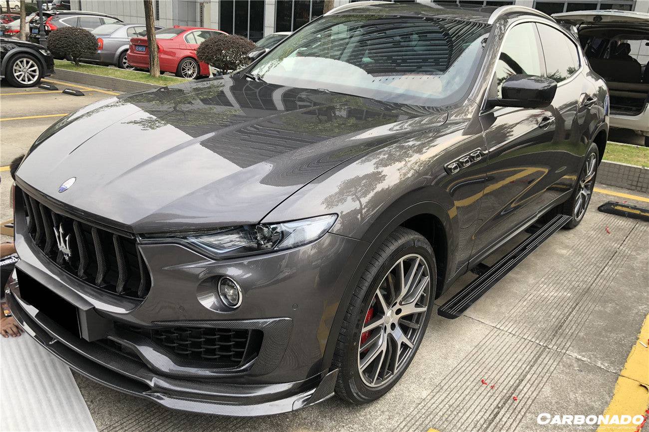 Faldón delantero de fibra de carbono estilo OD para Maserati Levante 2016-2023