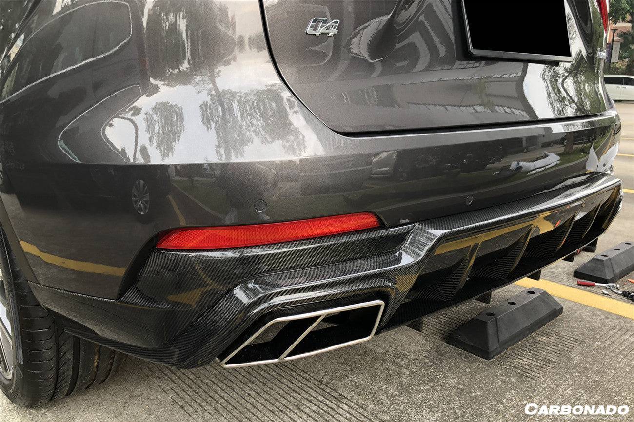 Carbonado 2017-2023 Maserati Levante Modena GT OD Style Rear Diffuser Lip   NO Exhaust Tips