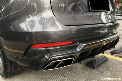 Carbonado 2017-2023 Maserati Levante Modena GT OD Style Rear Diffuser Lip   NO Exhaust Tips