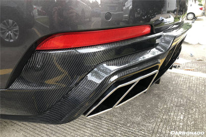 Carbonado 2017-2023 Maserati Levante Modena GT OD Style Rear Diffuser Lip   NO Exhaust Tips