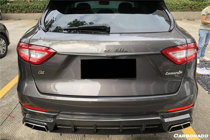 Carbonado 2017-2023 Maserati Levante Modena GT OD Style Rear Diffuser Lip   NO Exhaust Tips