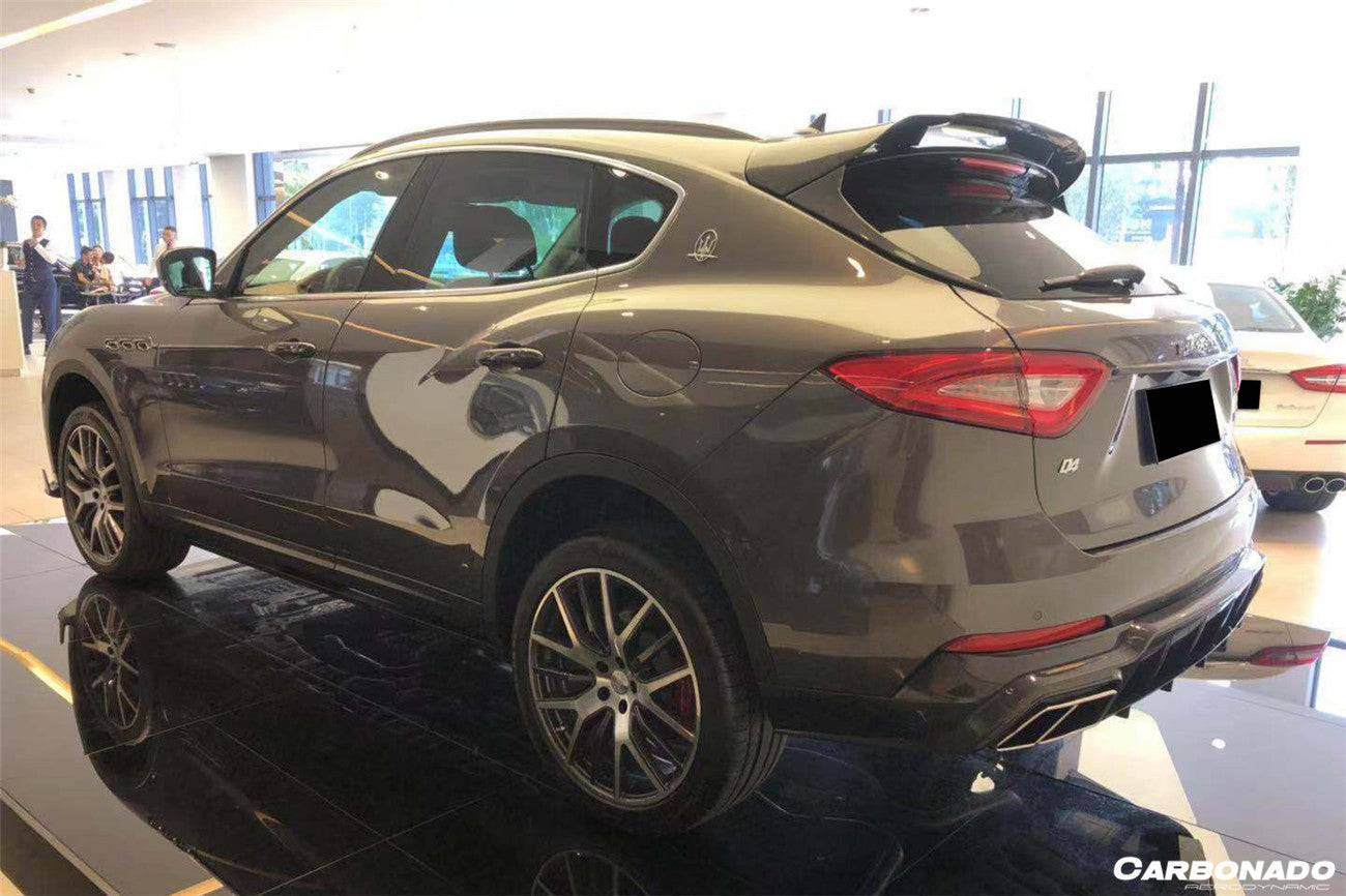 Carbonado 2017-2023 Maserati Levante Modena GT OD Style Rear Diffuser Lip   NO Exhaust Tips