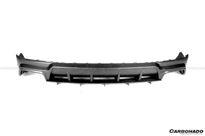 Carbonado 2017-2023 Maserati Levante Modena GT OD Style Rear Diffuser Lip   NO Exhaust Tips