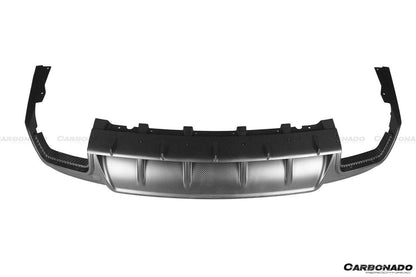 Carbonado 2017-2023 Maserati Levante Modena GT OD Style Rear Diffuser Lip   NO Exhaust Tips