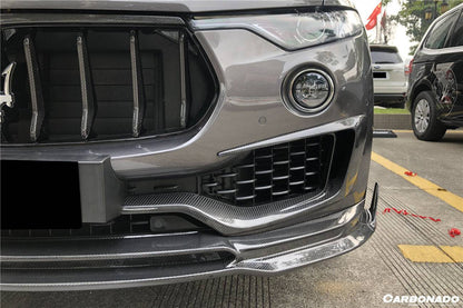 Faldón delantero de fibra de carbono estilo OD para Maserati Levante 2016-2023