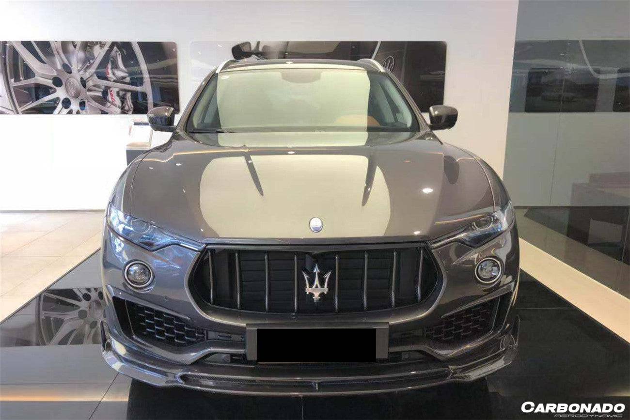 Faldón delantero de fibra de carbono estilo OD para Maserati Levante 2016-2023