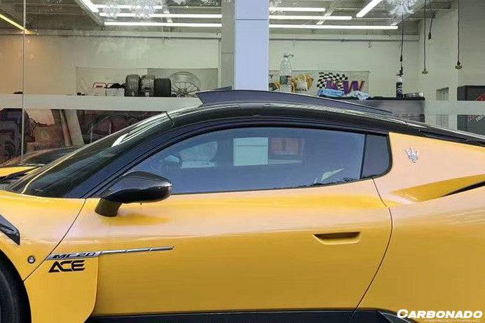 Carbonado 2020-2024 Maserati MC20 SVD Style Dry Carbon Fiber Roof Scoop
