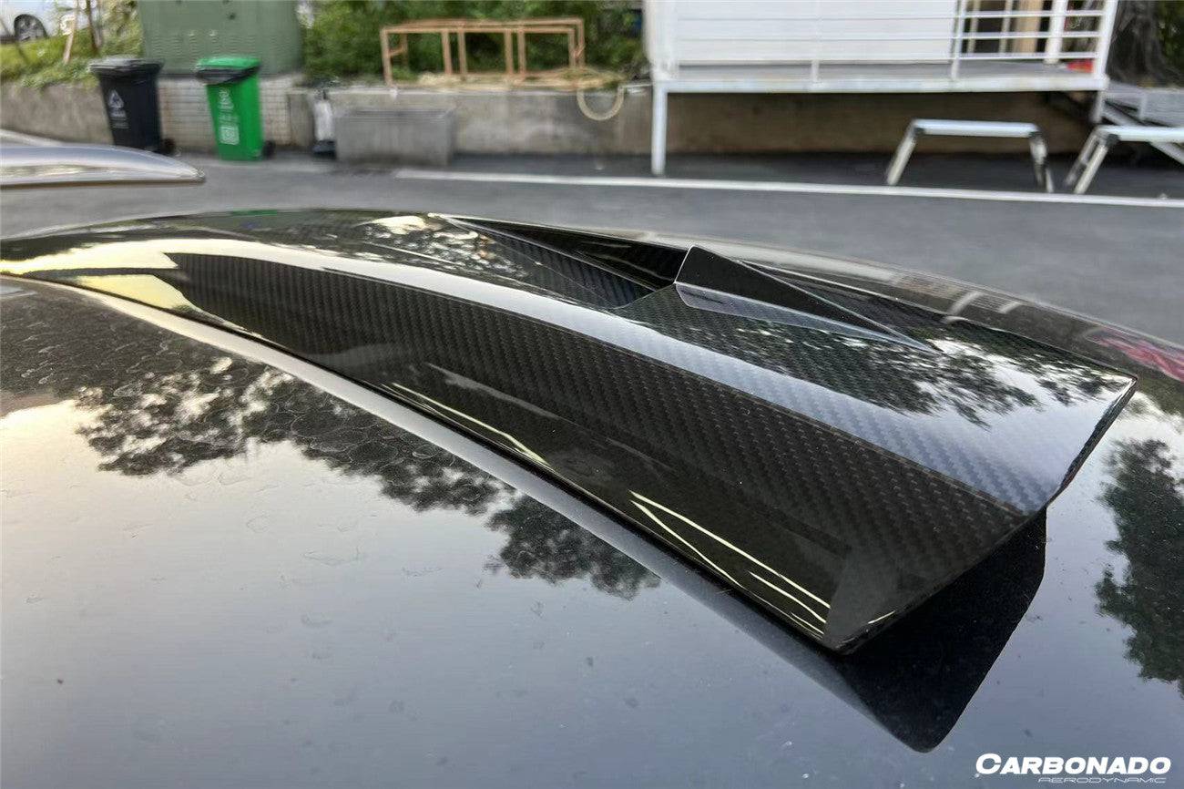 Carbonado 2020-2024 Maserati MC20 SVD Style Dry Carbon Fiber Roof Scoop