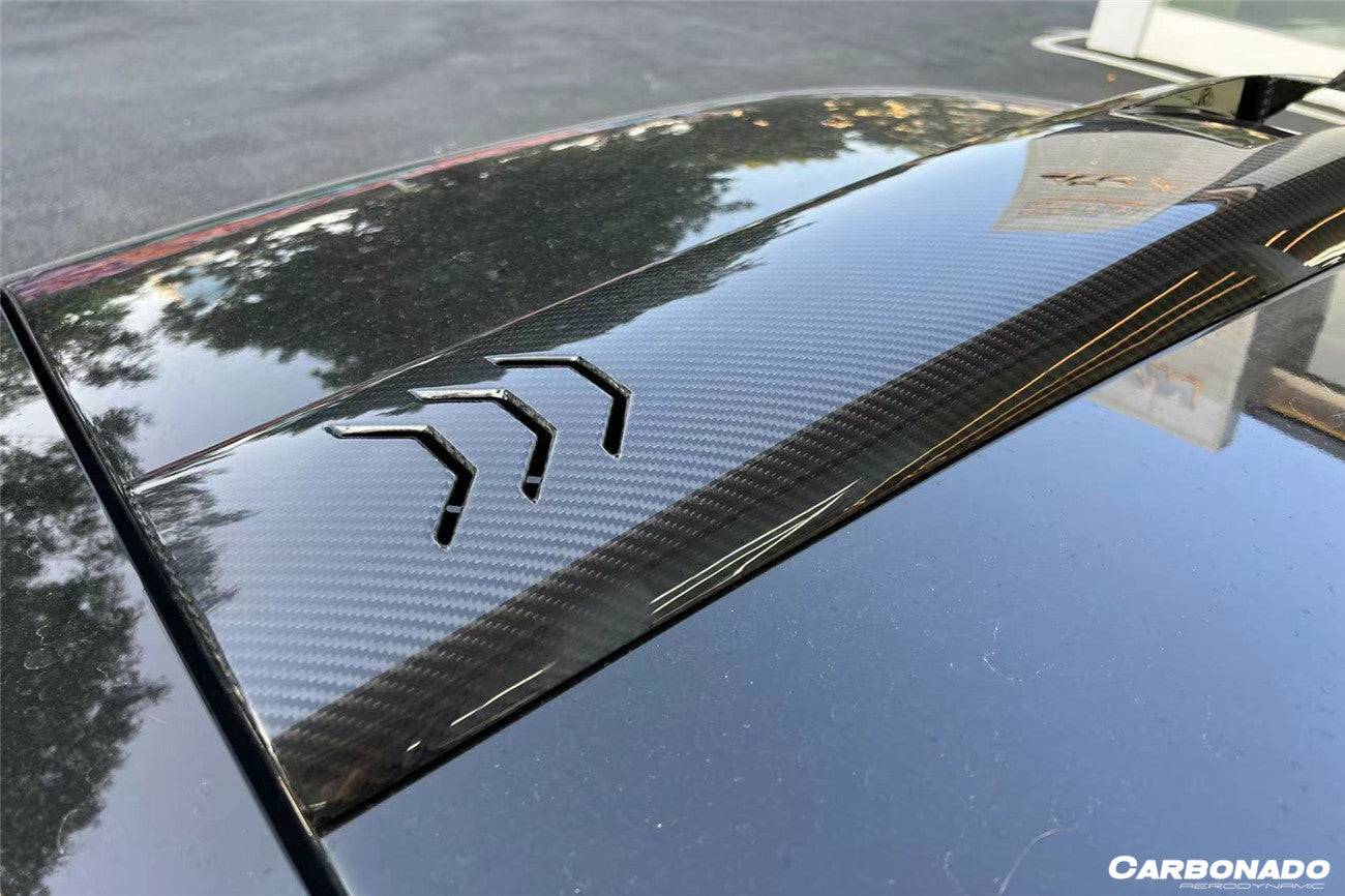 Carbonado 2020-2024 Maserati MC20 SVD Style Dry Carbon Fiber Roof Scoop