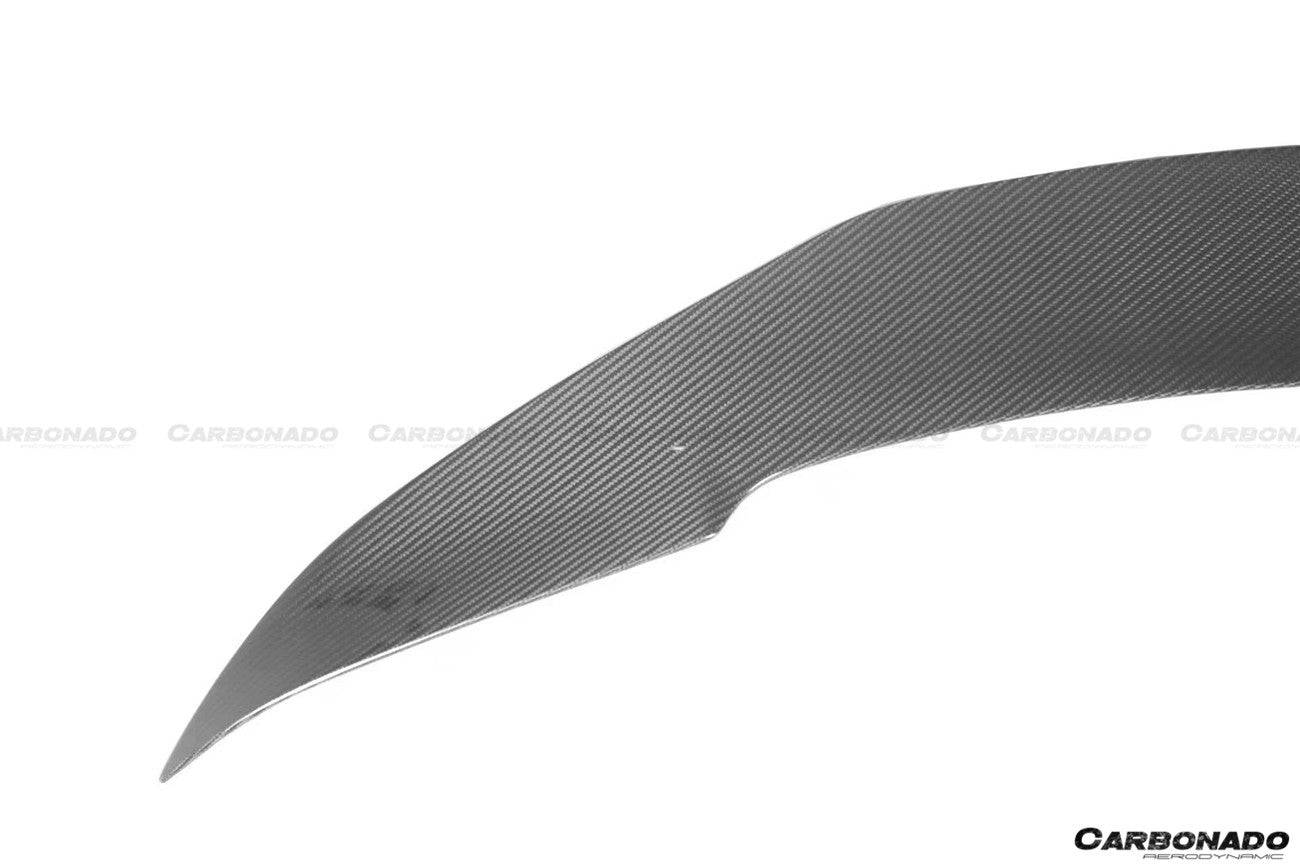 Carbonado 2020-2024 Maserati MC20 SVD Style Dry Carbon Fiber Trunk Spoiler Wing