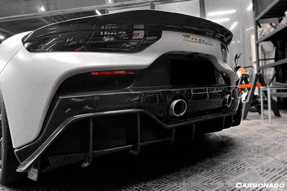 Carbonado 2020-2024 Maserati MC20 SVD Style Dry Carbon Fiber Trunk Spoiler Wing
