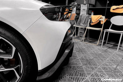 Carbonado 2020-2024 Maserati MC20 SVD Style Dry Carbon Fiber Trunk Spoiler Wing