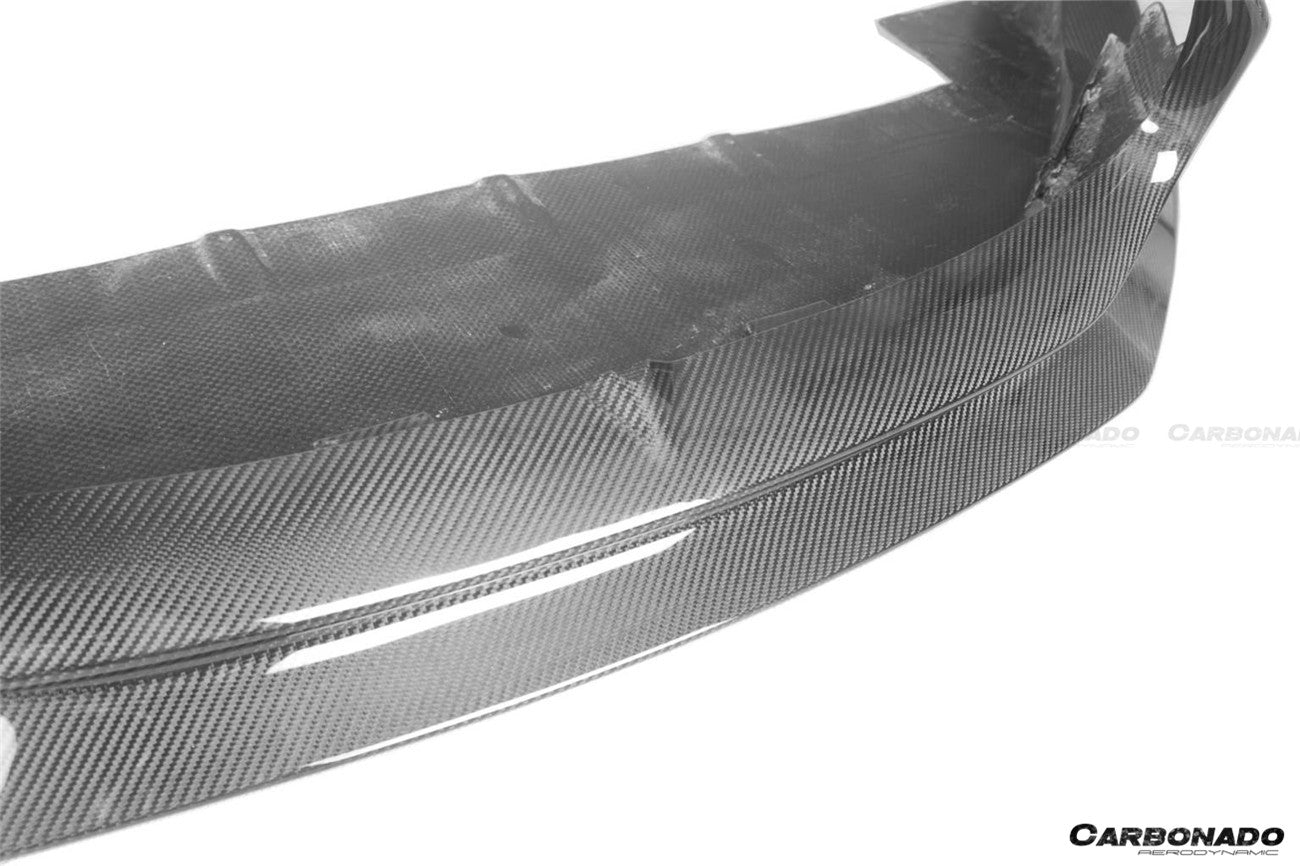 Carbonado 2020-2024 Maserati MC20 SVD Style Dry Carbon Fiber Front Lip