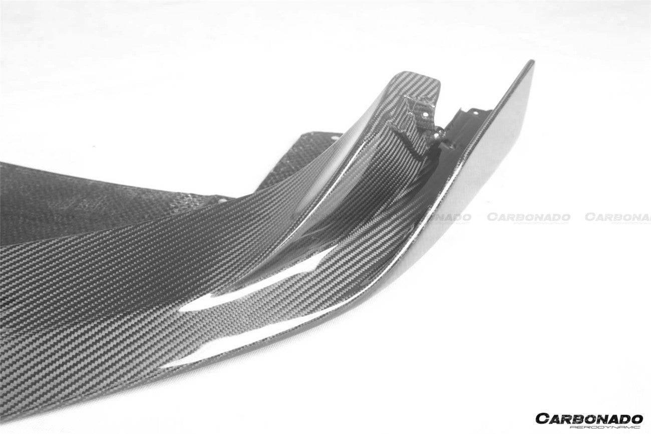 Carbonado 2020-2024 Maserati MC20 SVD Style Dry Carbon Fiber Front Lip