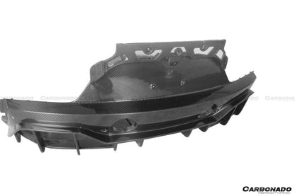 Carbonado 2020-2024 Maserati MC20 SVD Style DRY Carbon Fiber Rear Lip Diffuser