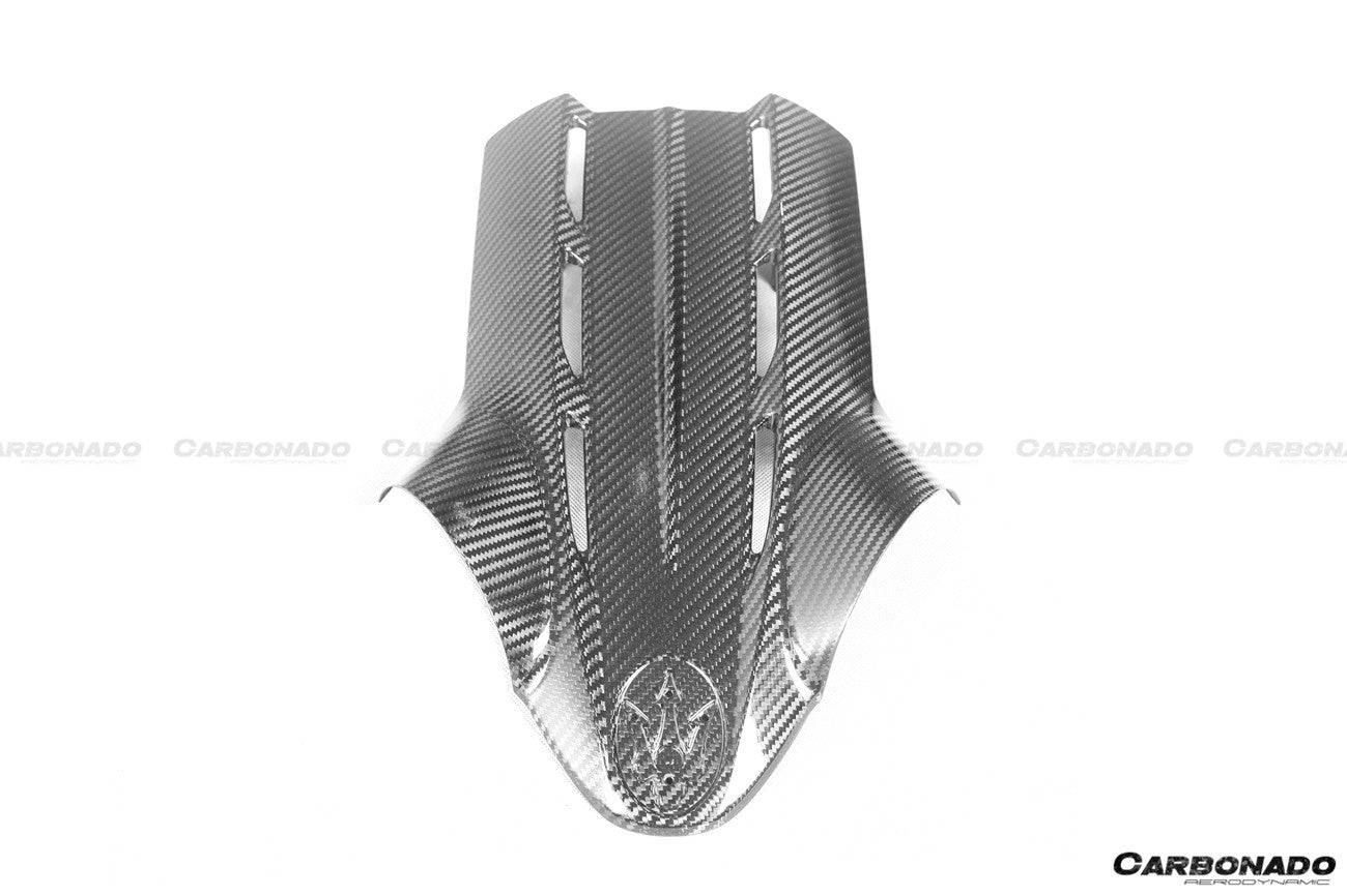 Carbonado 2020-2024 Maserati MC20 Dry Carbon Fiber Engine Cover Replacement