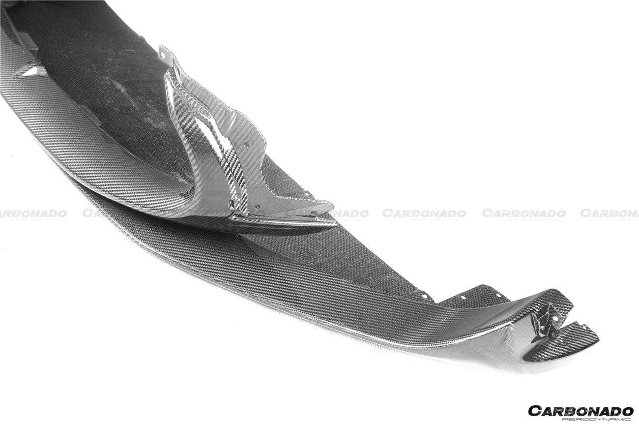 Carbonado 2020-2024 Maserati MC20 OEM Style DRY Carbon Fiber Front Lip