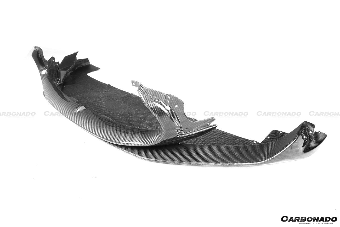 Carbonado 2020-2024 Maserati MC20 OEM Style DRY Carbon Fiber Front Lip