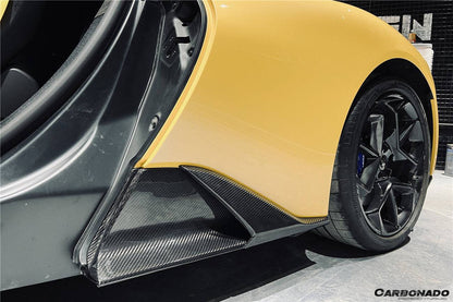 Carbonado 2020-2024 Maserati MC20 OEM Style DRY Carbon Fiber Side Skirts