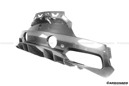 Carbonado 2020-2024 Maserati MC20 OEM Style DRY Carbon Fiber Rear Lip Diffuser