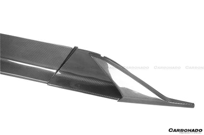 Carbonado 2020-2024 Maserati MC20 OEM Style DRY Carbon Fiber Side Skirts