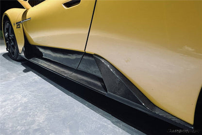 Carbonado 2020-2024 Maserati MC20 OEM Style DRY Carbon Fiber Side Skirts