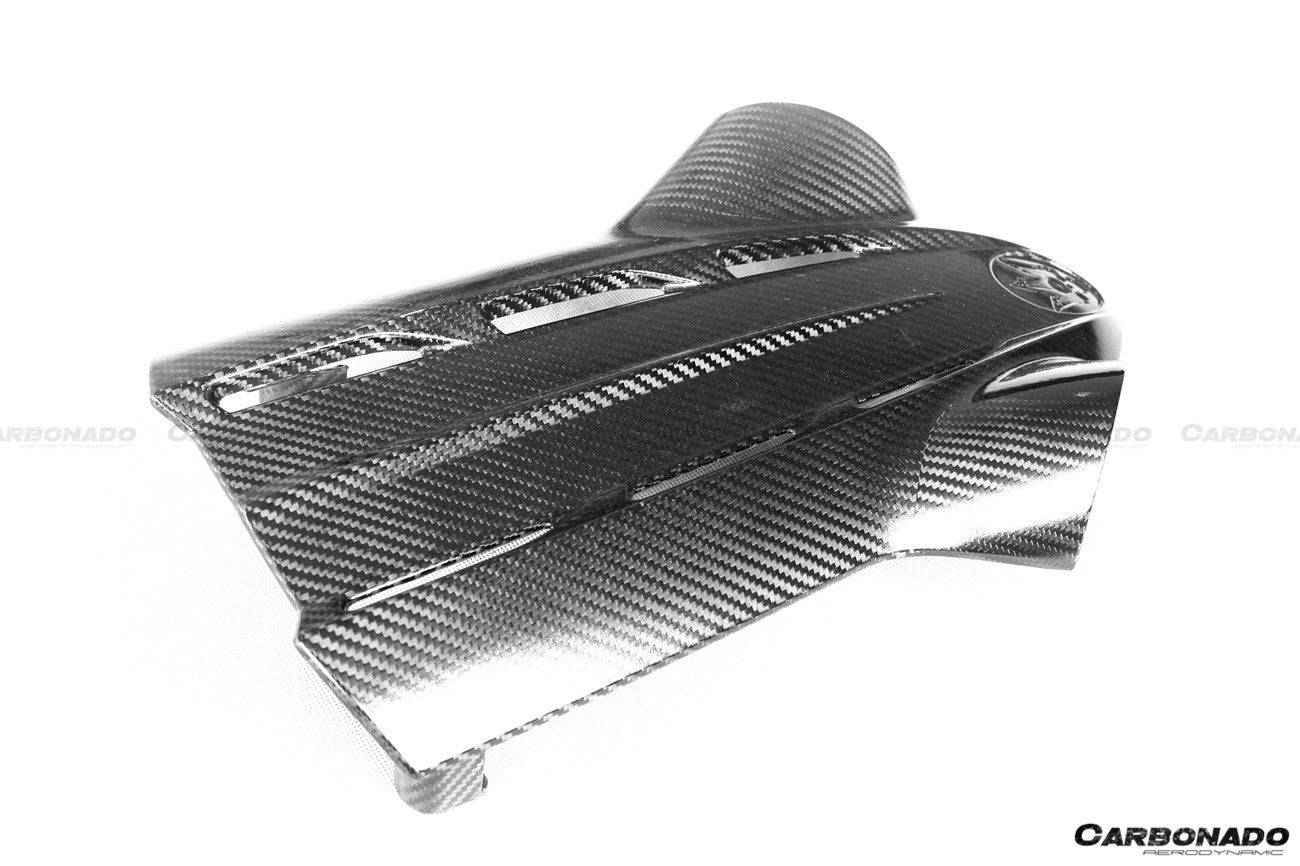 Carbonado 2020-2024 Maserati MC20 Dry Carbon Fiber Engine Cover Replacement