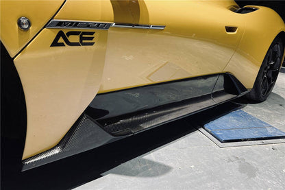 Carbonado 2020-2024 Maserati MC20 OEM Style DRY Carbon Fiber Side Skirts