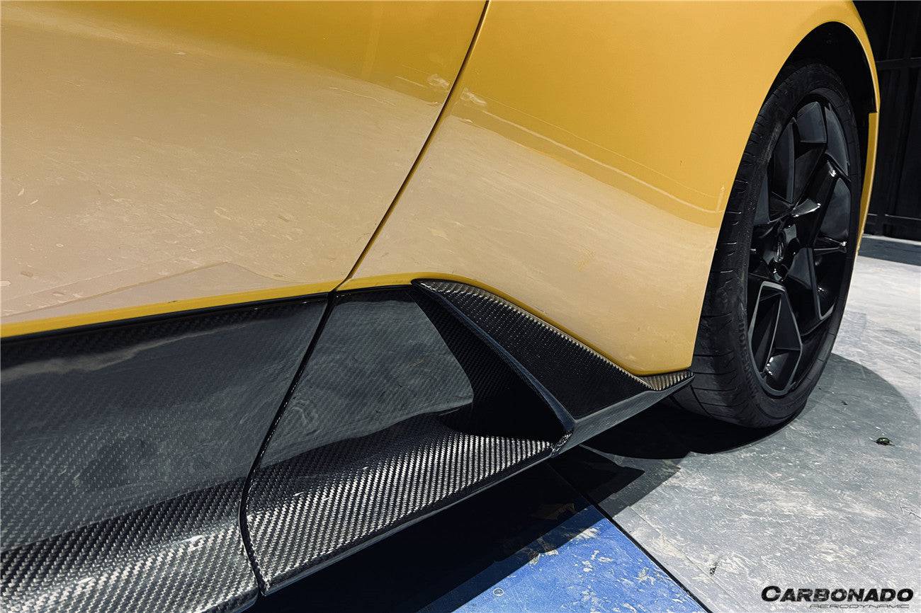 Carbonado 2020-2024 Maserati MC20 OEM Style DRY Carbon Fiber Side Skirts