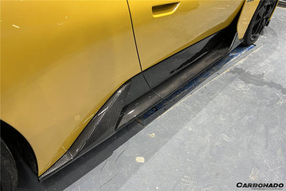 Carbonado 2020-2024 Maserati MC20 OEM Style DRY Carbon Fiber Side Skirts