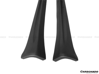 Carbonado W Style Side Skirts | 2005-2008 Maserati Quattroporte