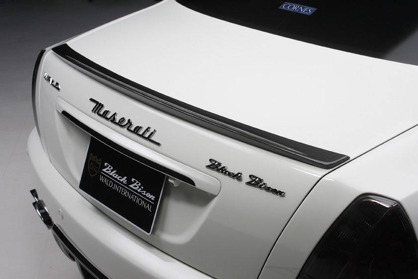 Carbonado W Style Trunk Spoiler | 2005-2008 Maserati Quattroporte