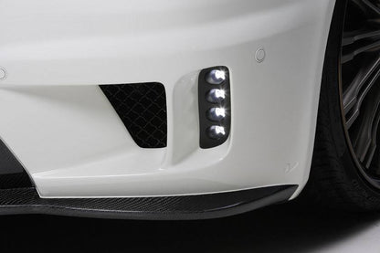 Carbonado W Style Front Bumper | 2005-2008 Maserati Quattroporte