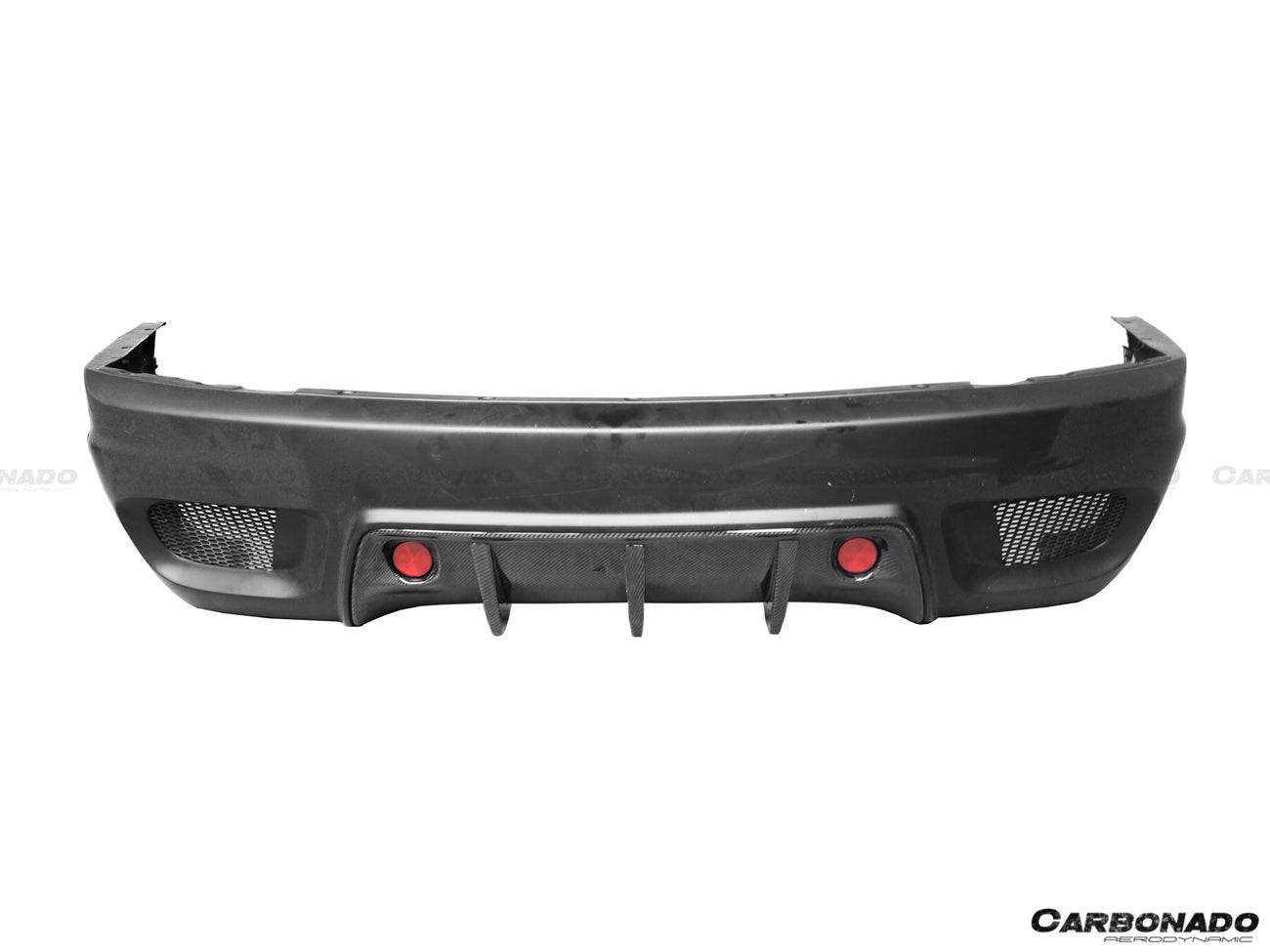 Parachoques trasero estilo Carbonado Maserati Quattroporte W 2005-2008