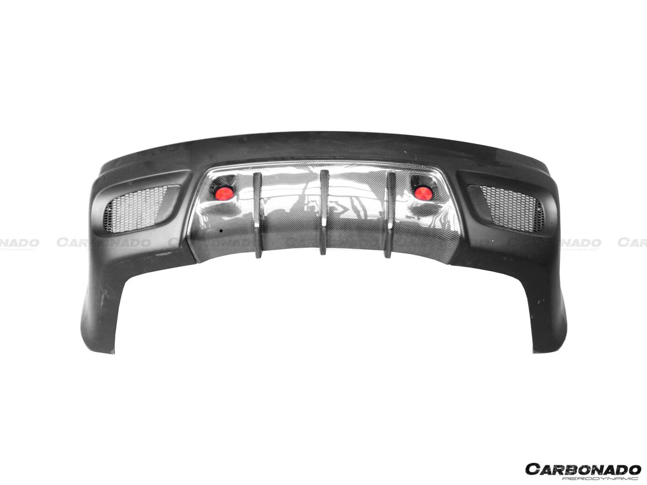 Parachoques trasero estilo Carbonado Maserati Quattroporte W 2005-2008