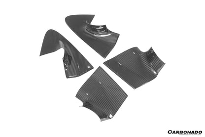 Carbonado 2017-2022 McLaren 720S Dry Carbon Fiber Door Handles Patch