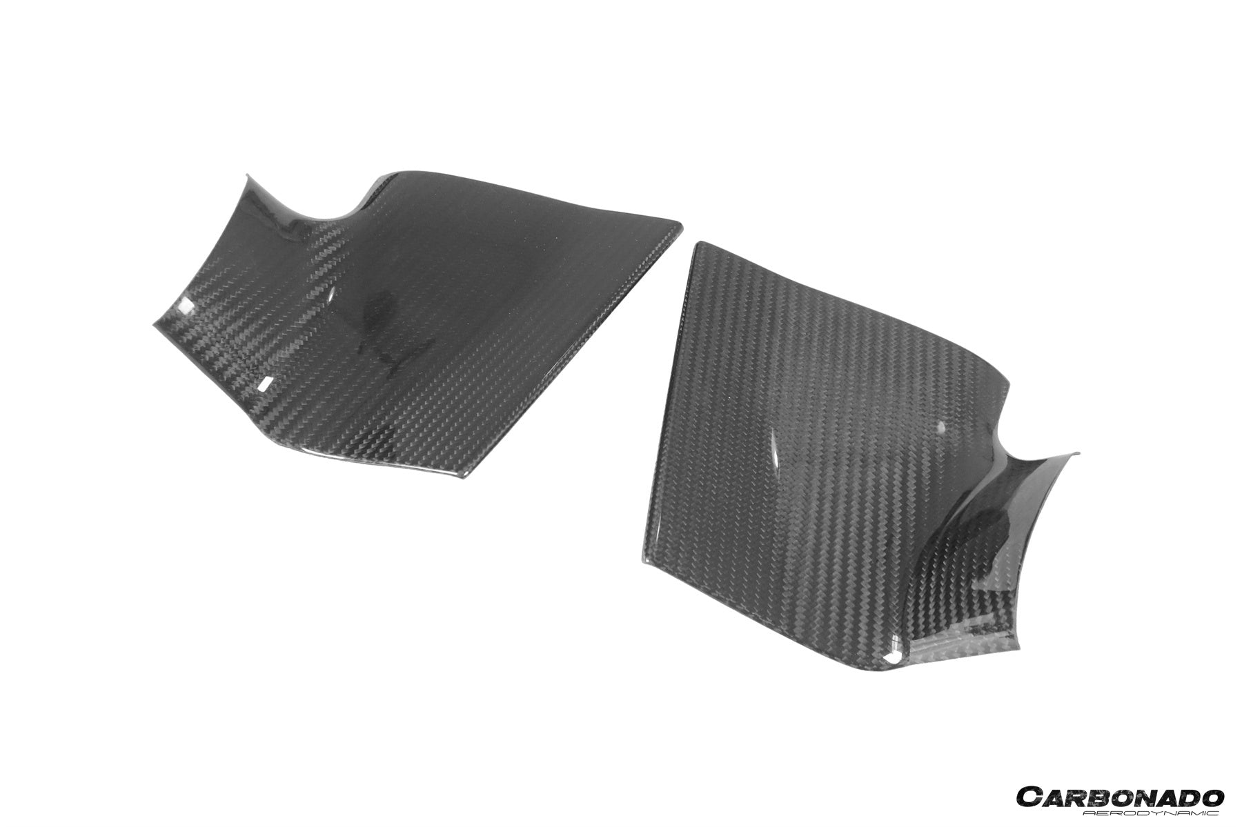 Carbonado 2017-2022 McLaren 720S Dry Carbon Fiber Door Handles Patch