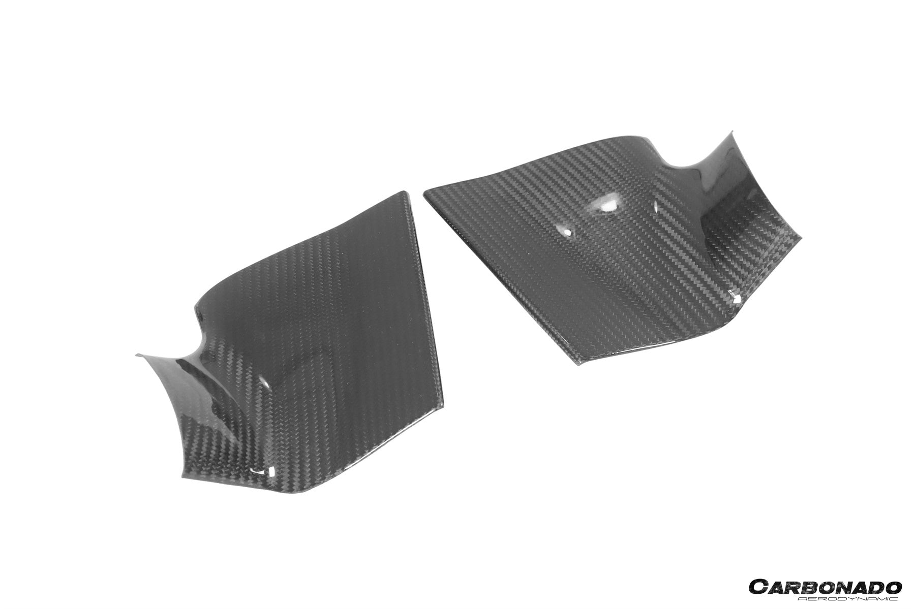 Carbonado 2017-2022 McLaren 720S Dry Carbon Fiber Door Handles Patch