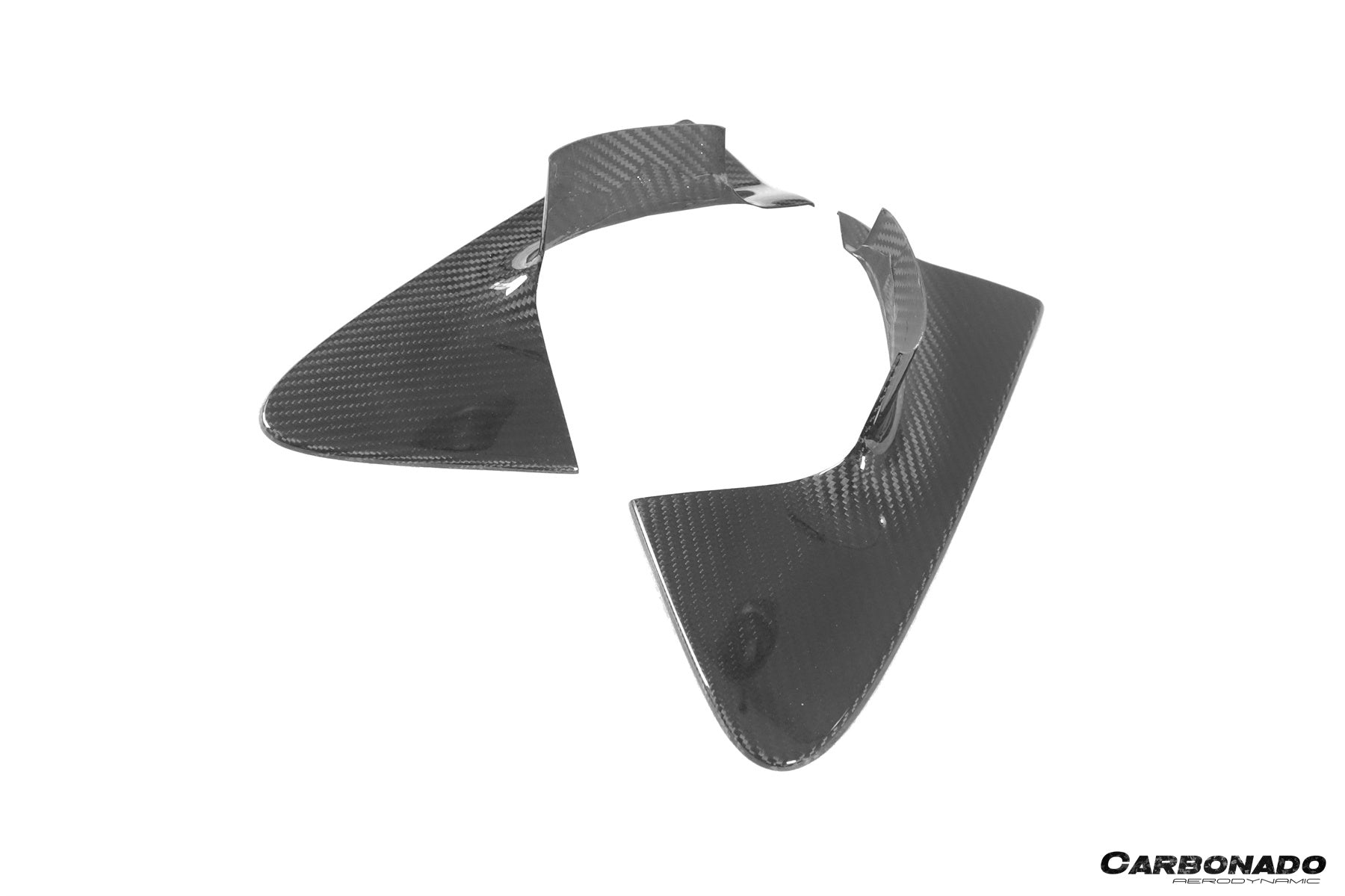 Carbonado 2017-2022 McLaren 720S Dry Carbon Fiber Door Handles Patch
